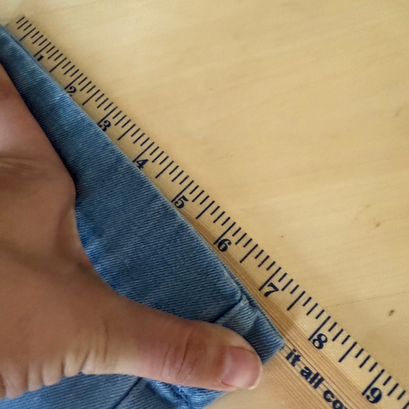 Rolla's Medium Wash Wide Leg Denim Jeans - 100% Cotton - {24} - Picture 5 of 11